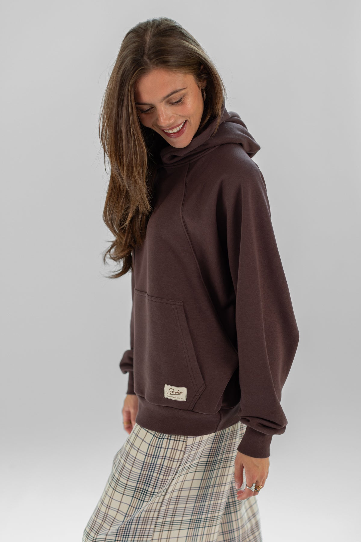 Hoodie Mae Chocolate Brown