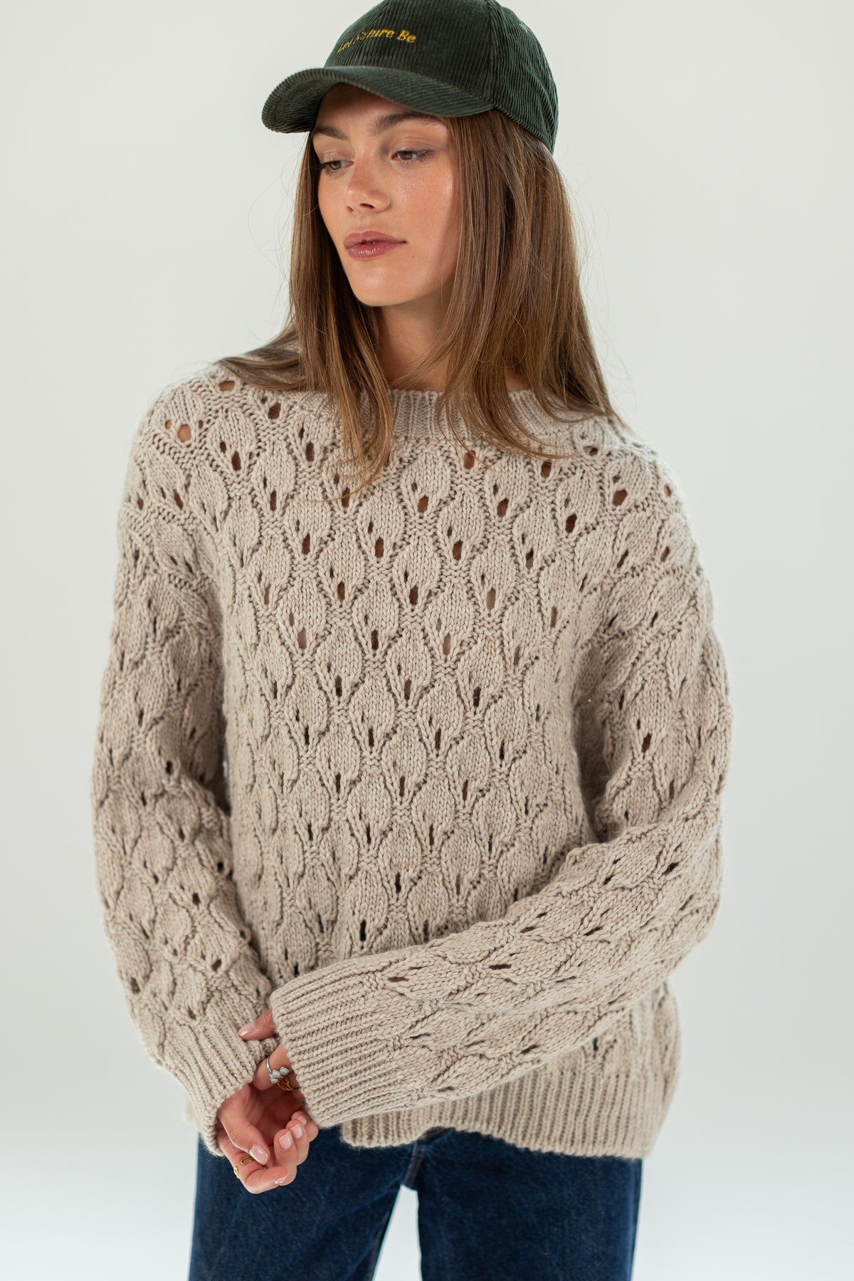 Knit Sweater Marla Taupe