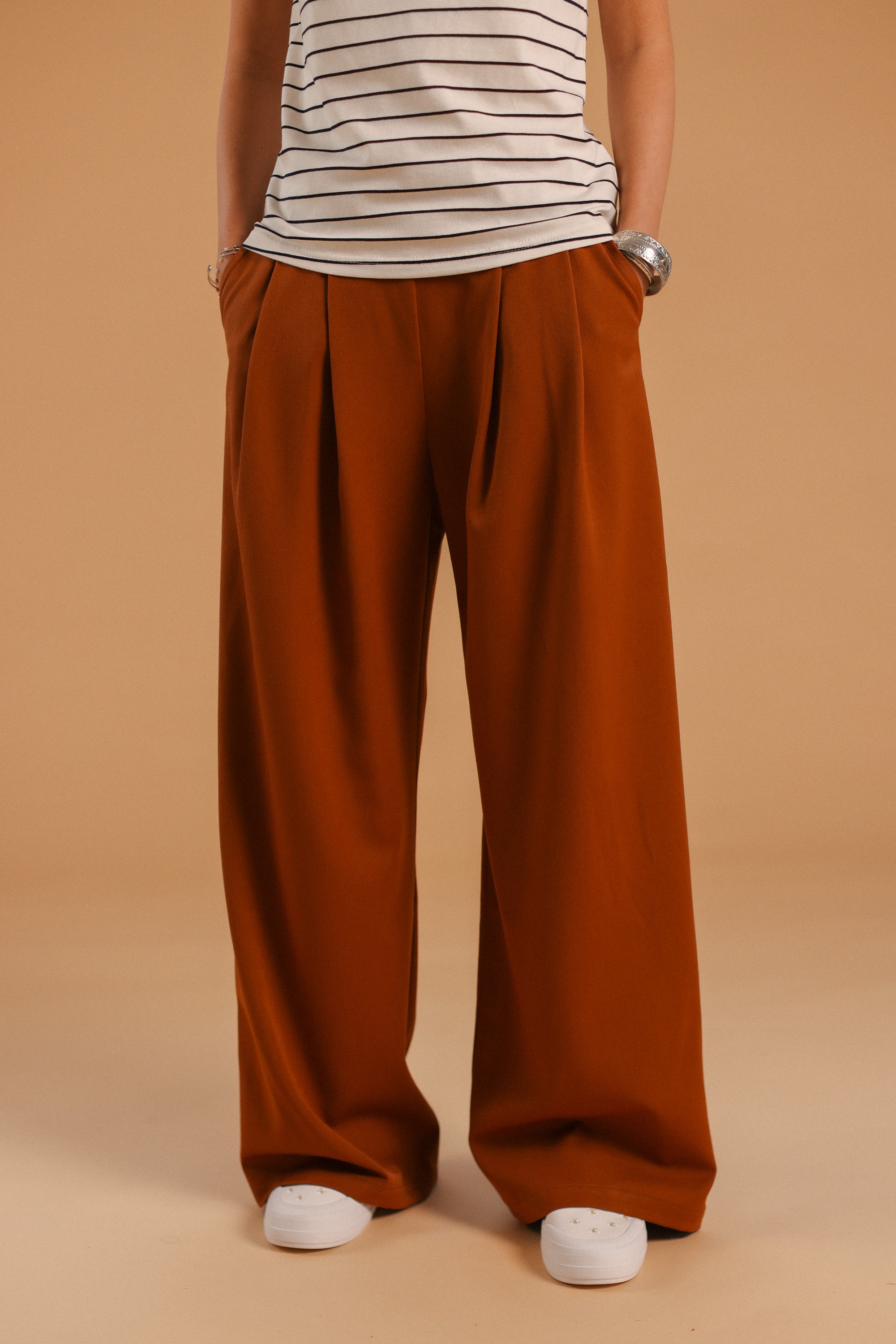 Trousers Vina Terracotta