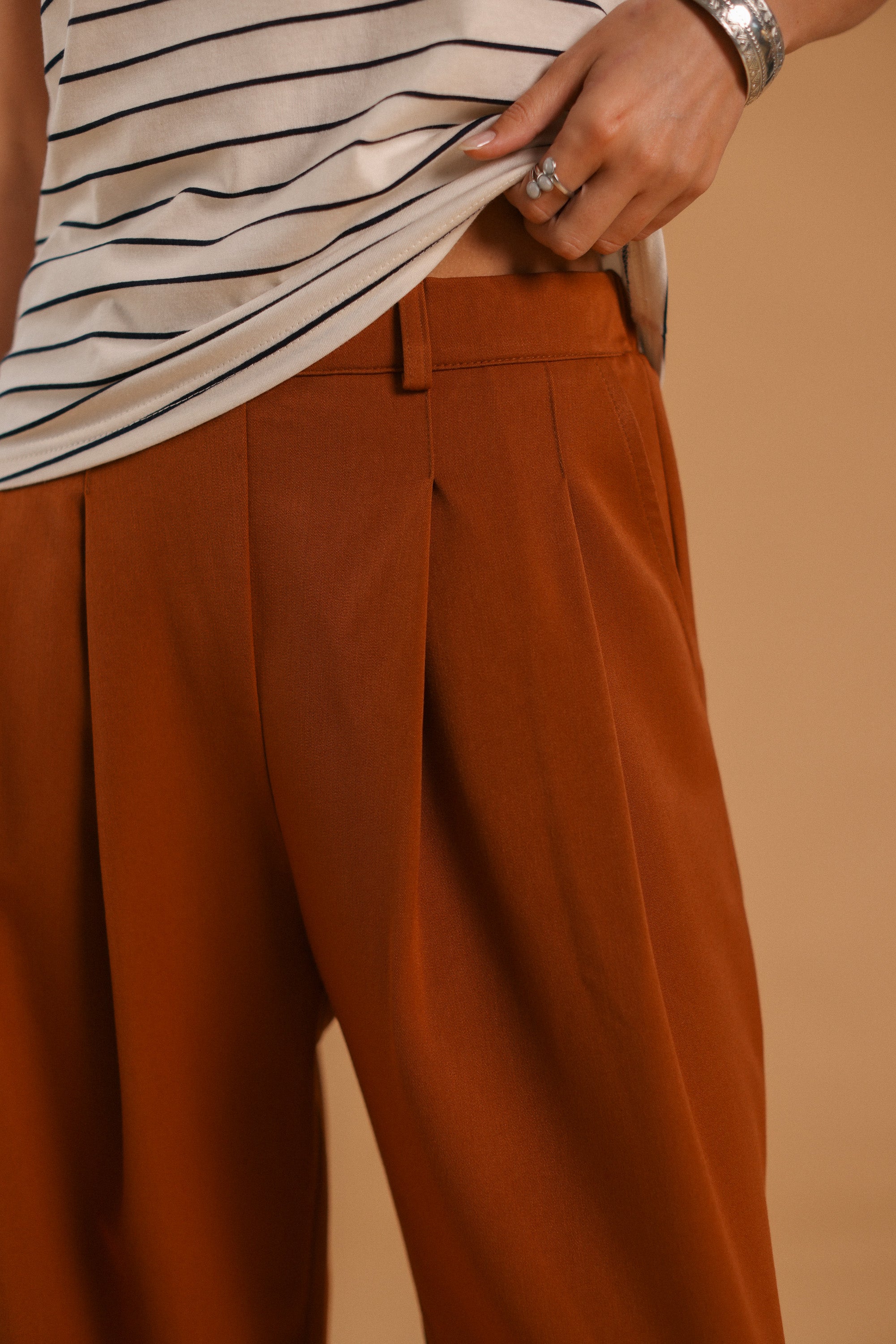 Trousers Vina Terracotta