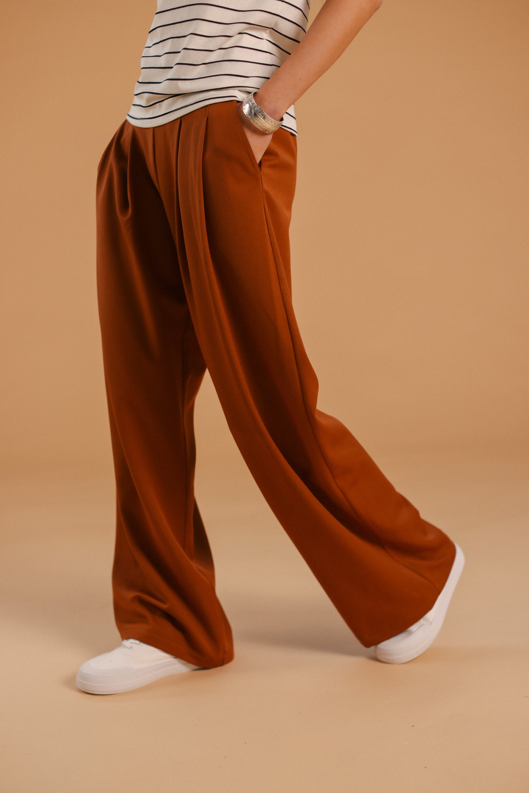 Trousers Vina Terracotta