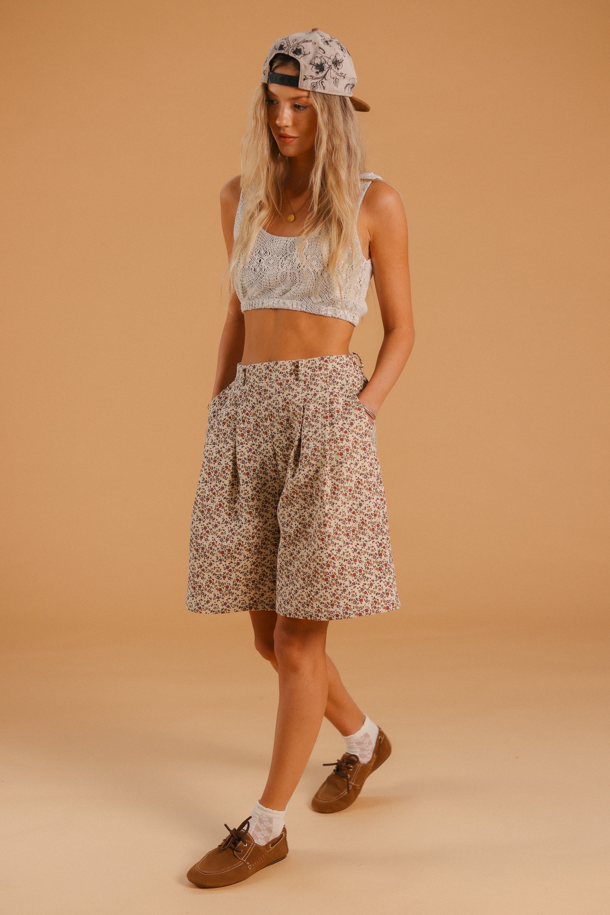 Bermuda Bondi Cream Floral