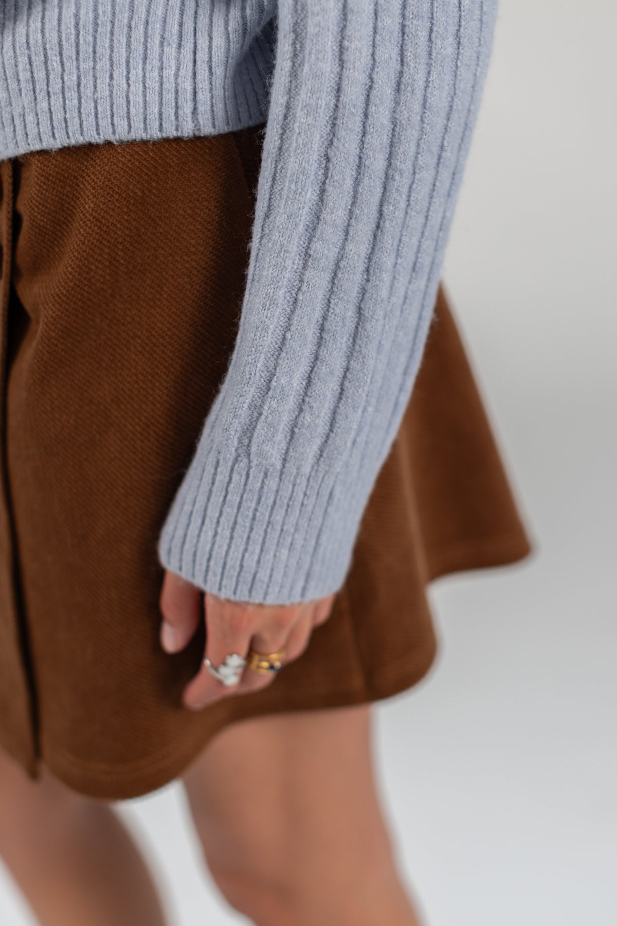 Knit Sweater Ronnie Light Blue