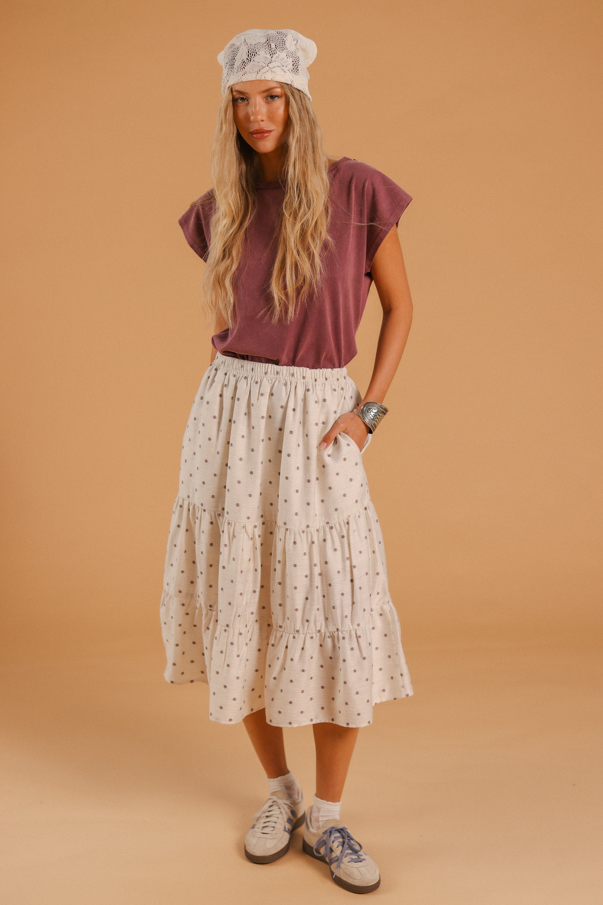 Skirt Martha Brown Polka