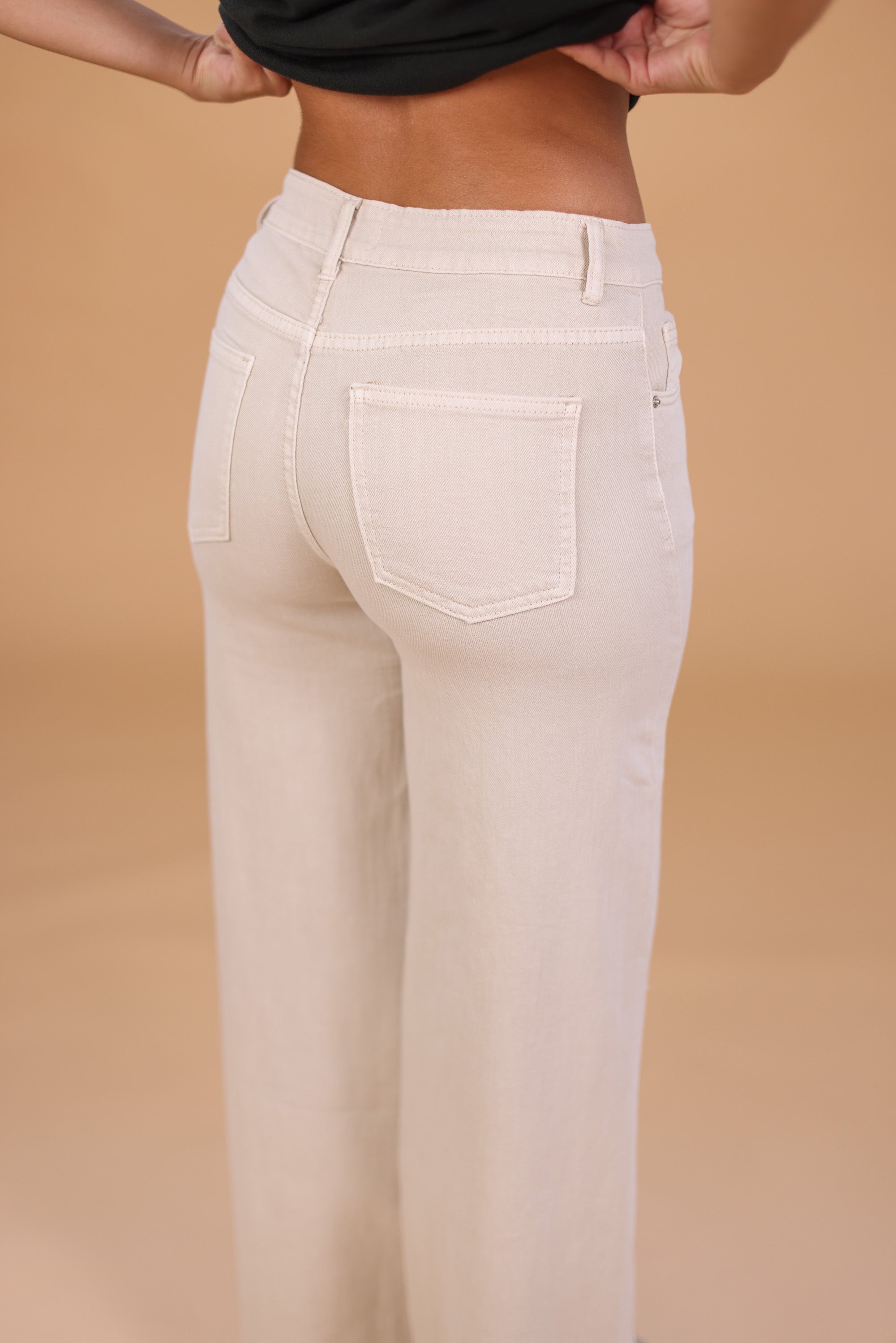 Denim Pants Bethany Cream