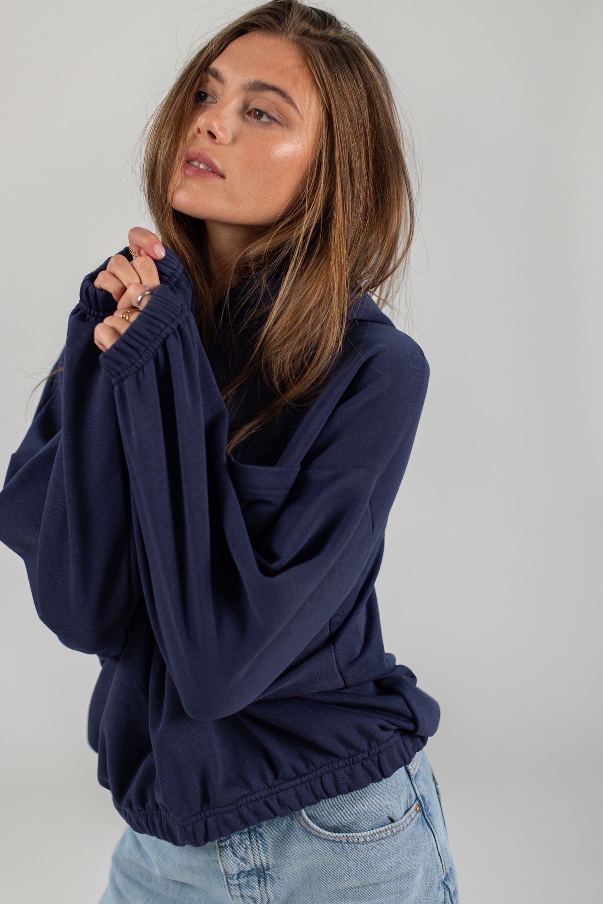 Hoodie Victa Dark Blue