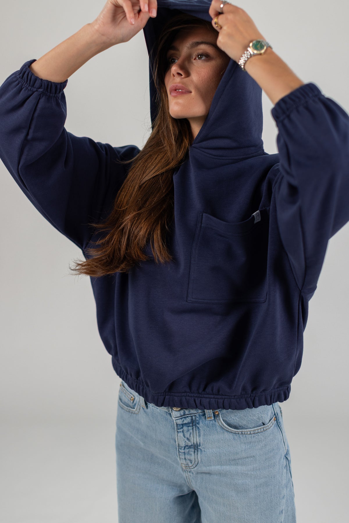Hoodie Victa Dark Blue