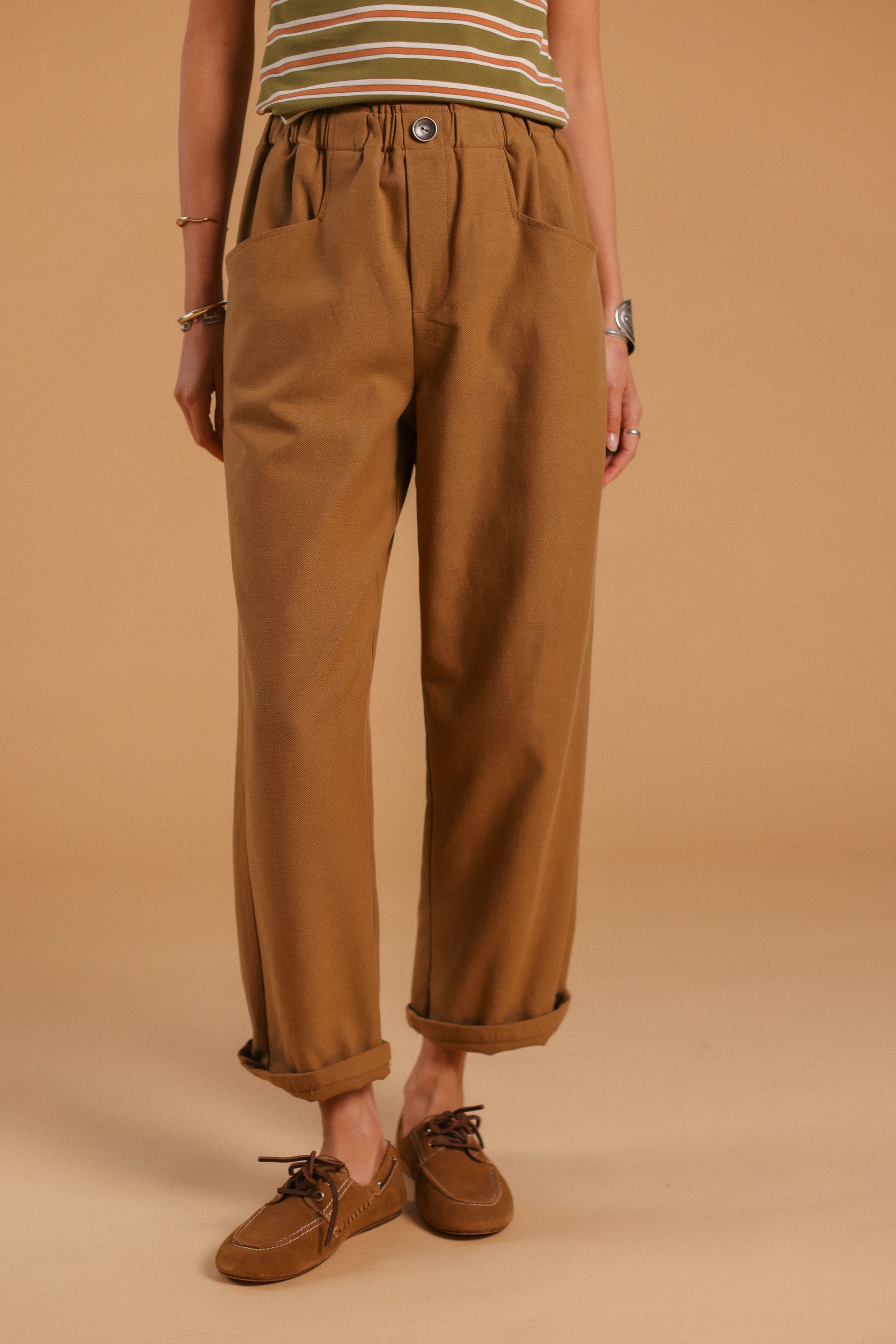 Trousers Dorina Camel