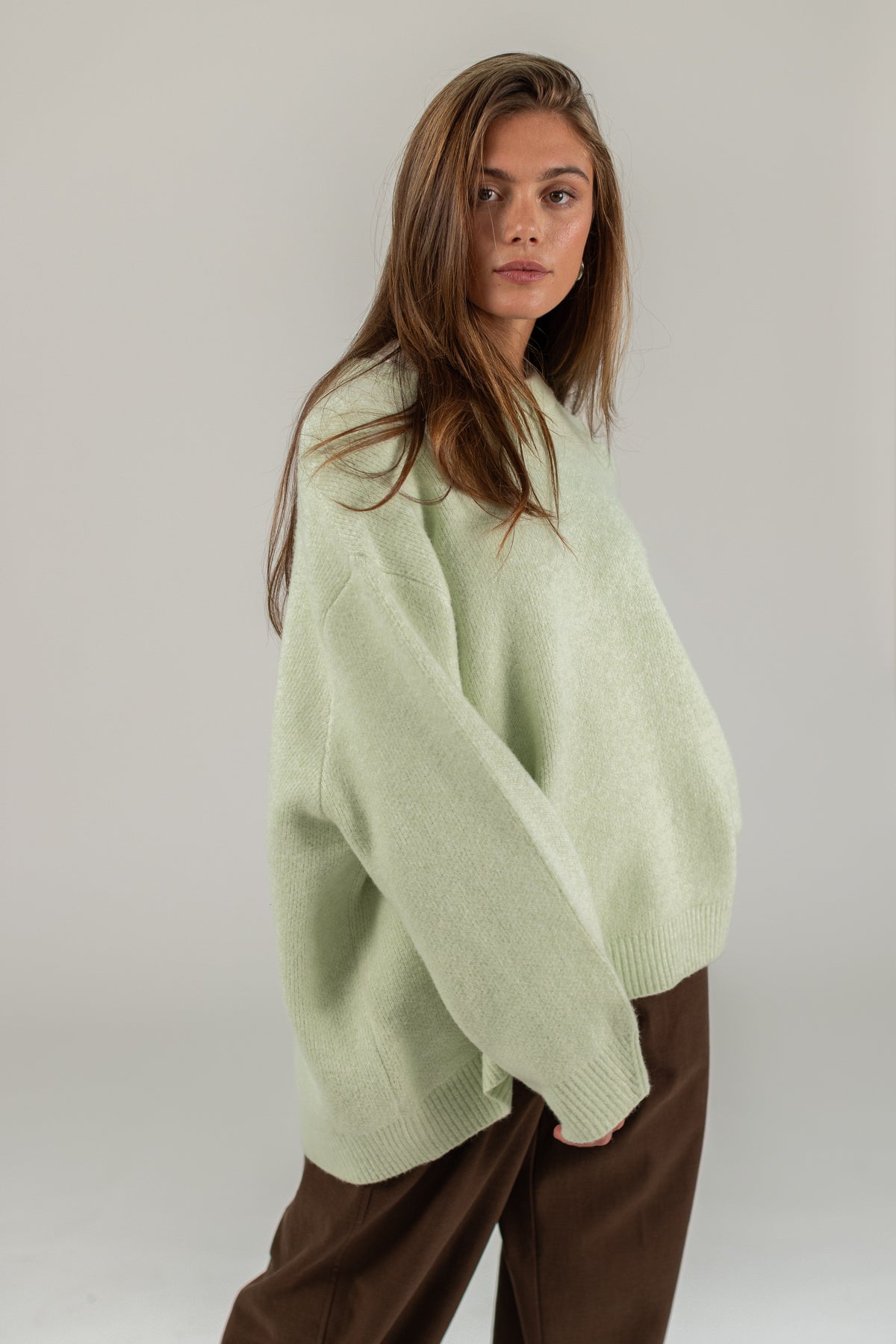 Knit Sweater Alphia Mint