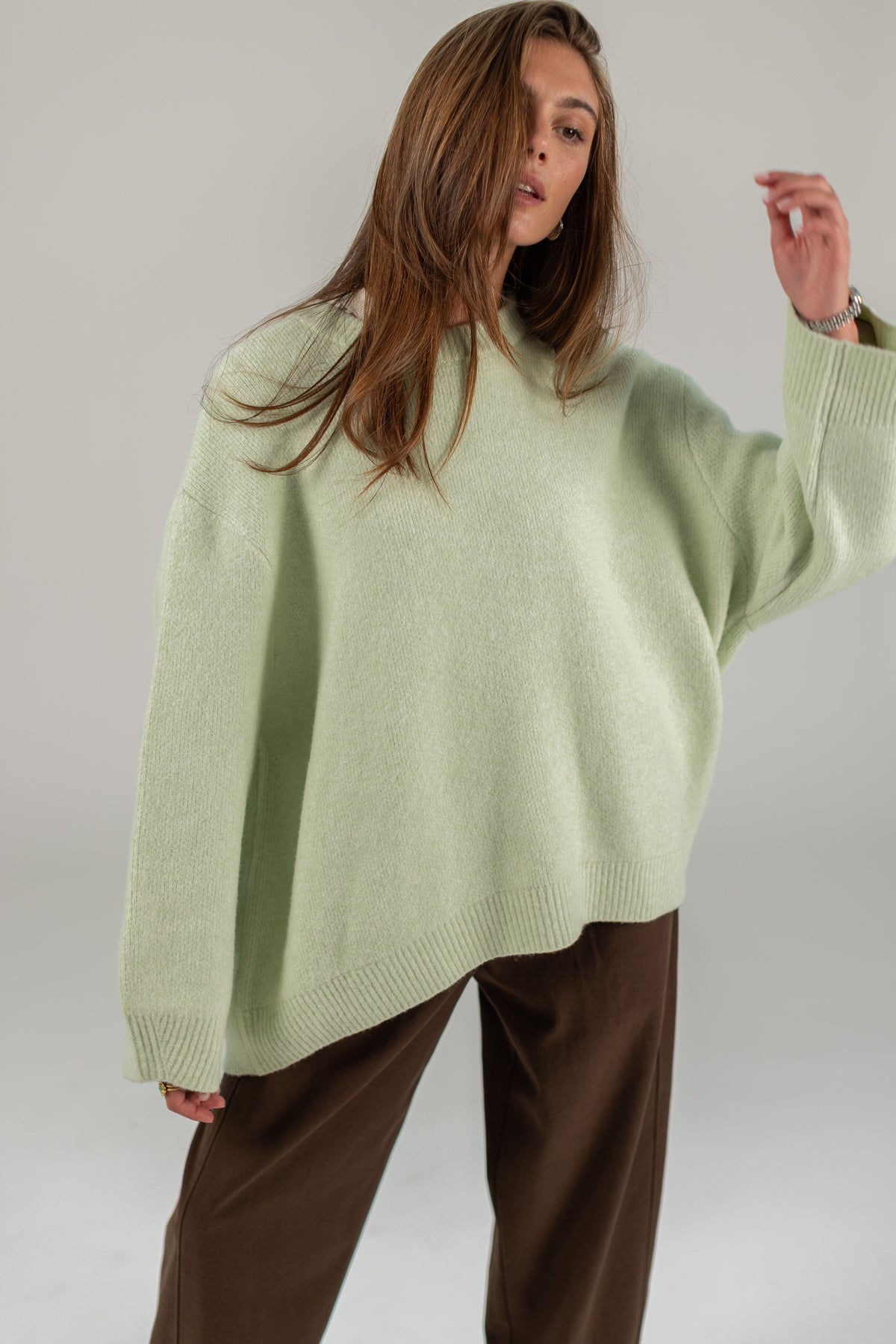 Knit Sweater Alphia Mint