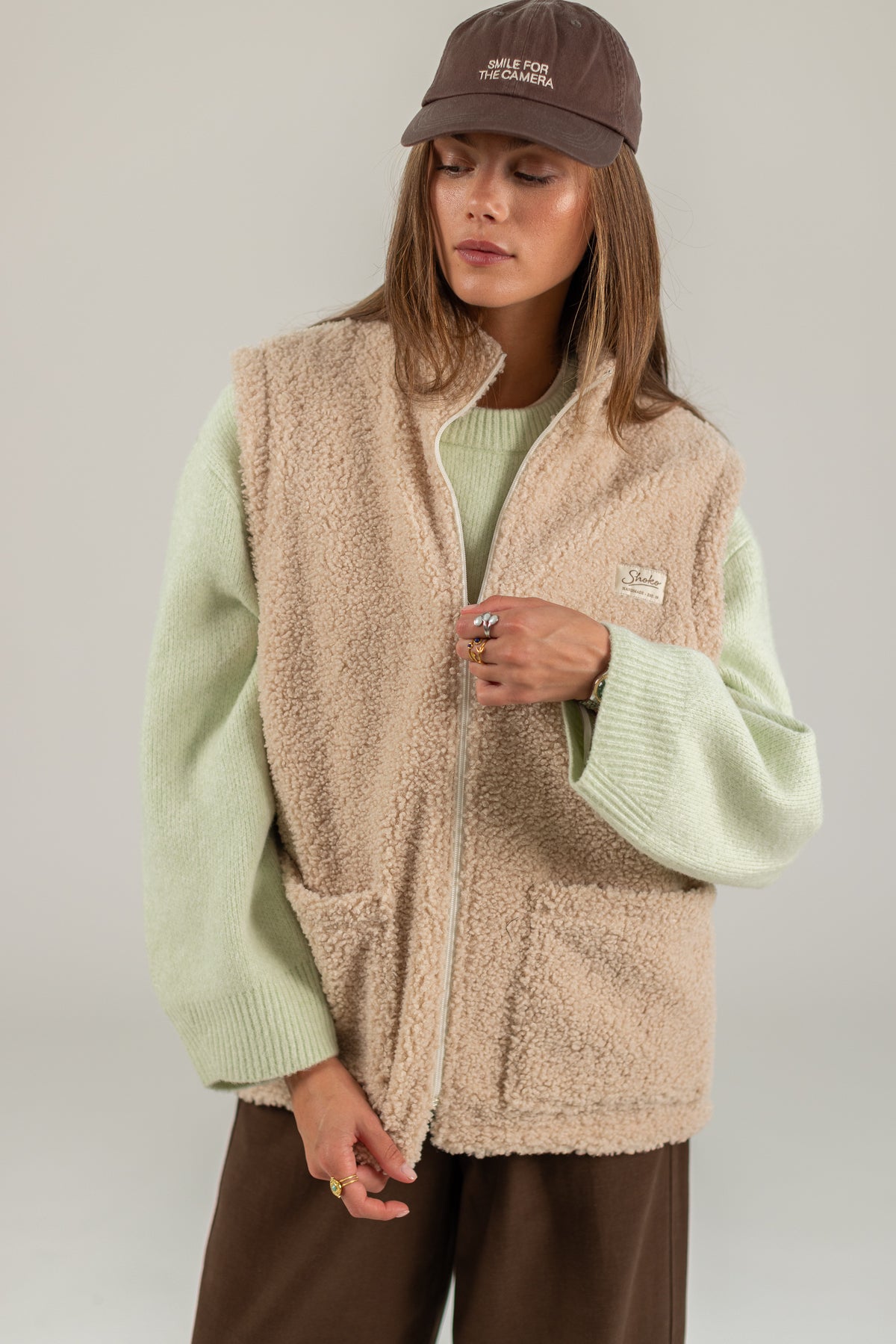 Vest Alena Cream