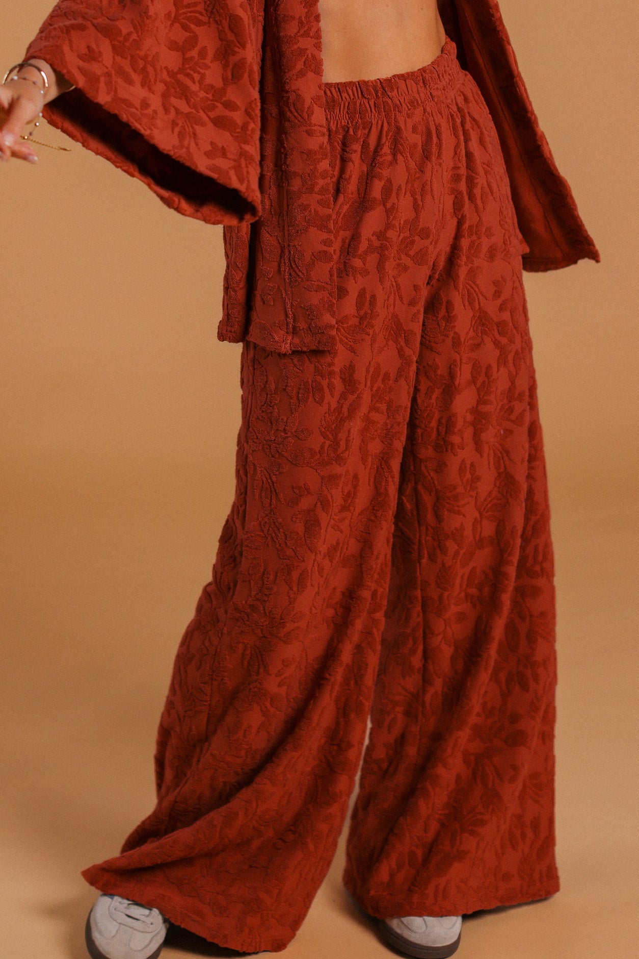 Trousers Regina Terracotta