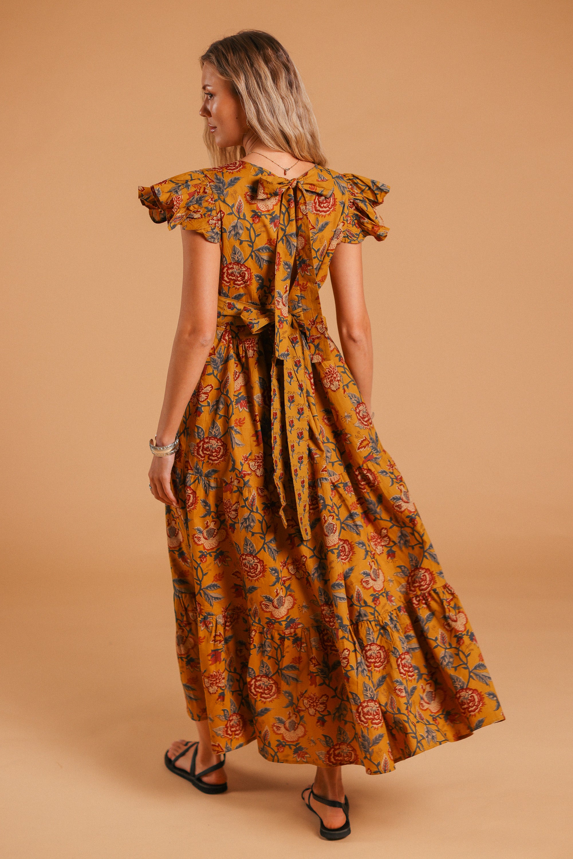 Dress Tati Mustard