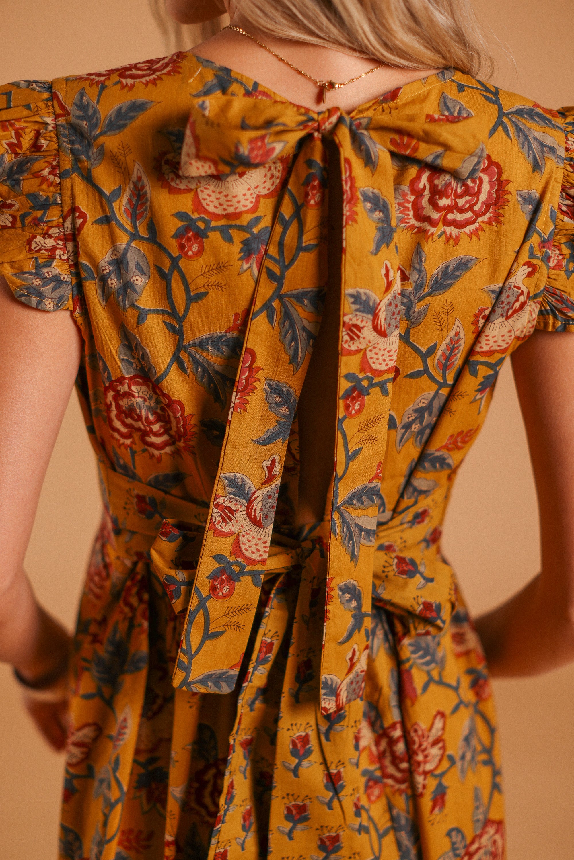 Dress Tati Mustard