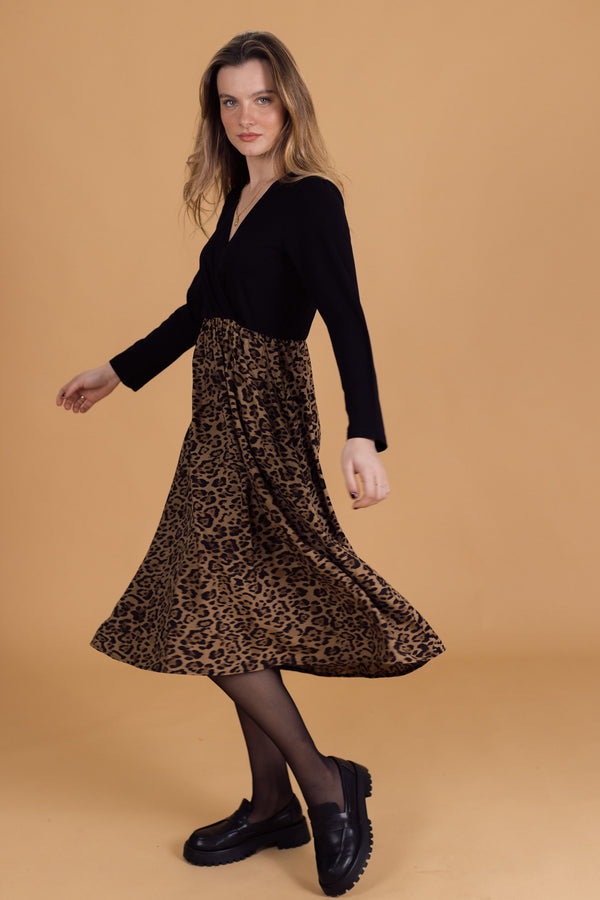 Kleid Carrie Leopard