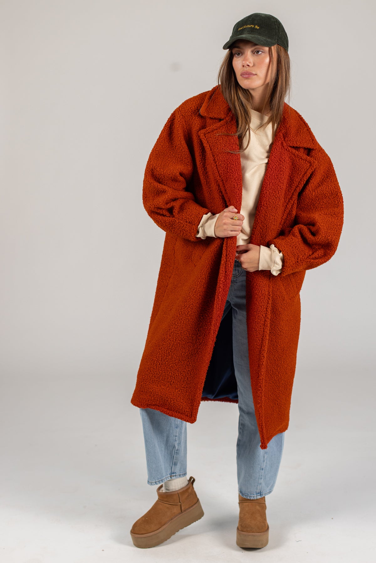 Coat Elaya Orange