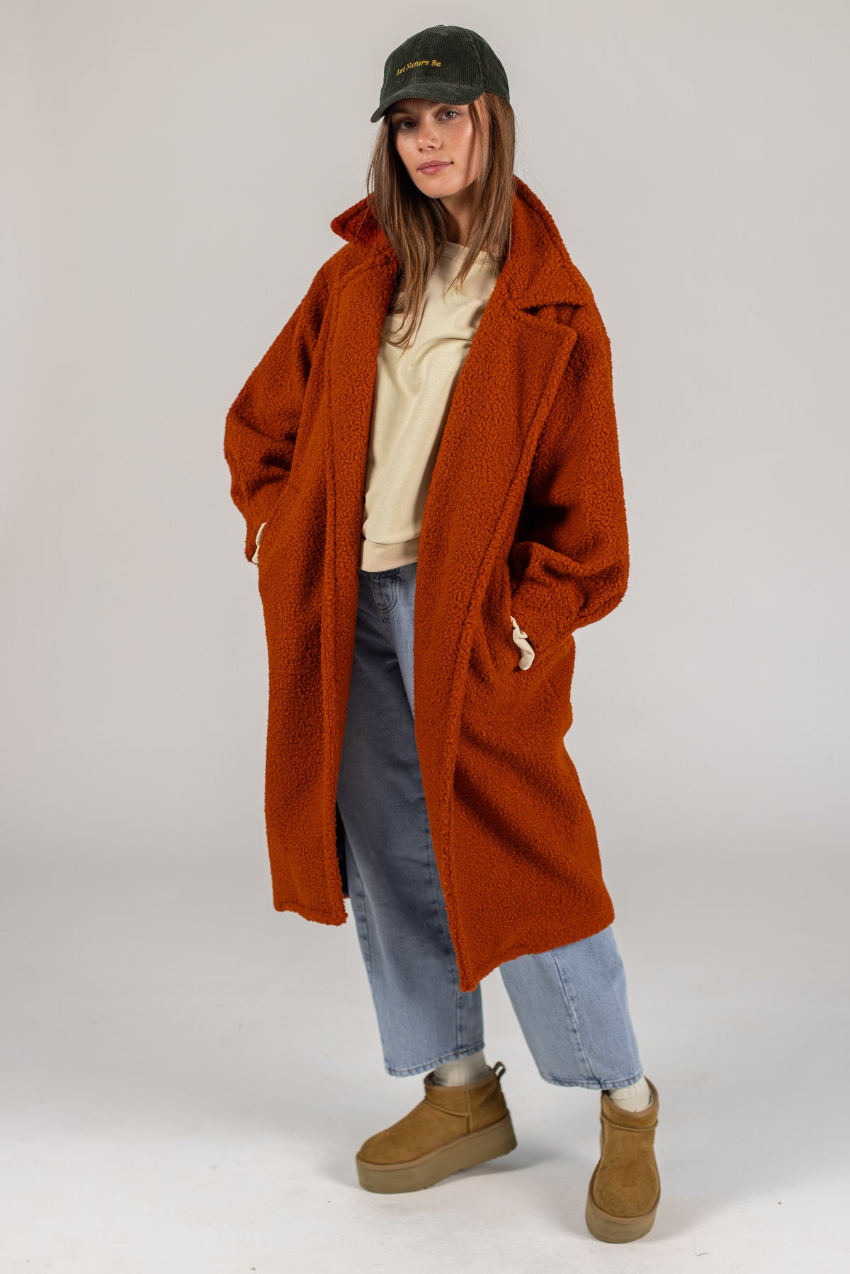 Coat Elaya Orange