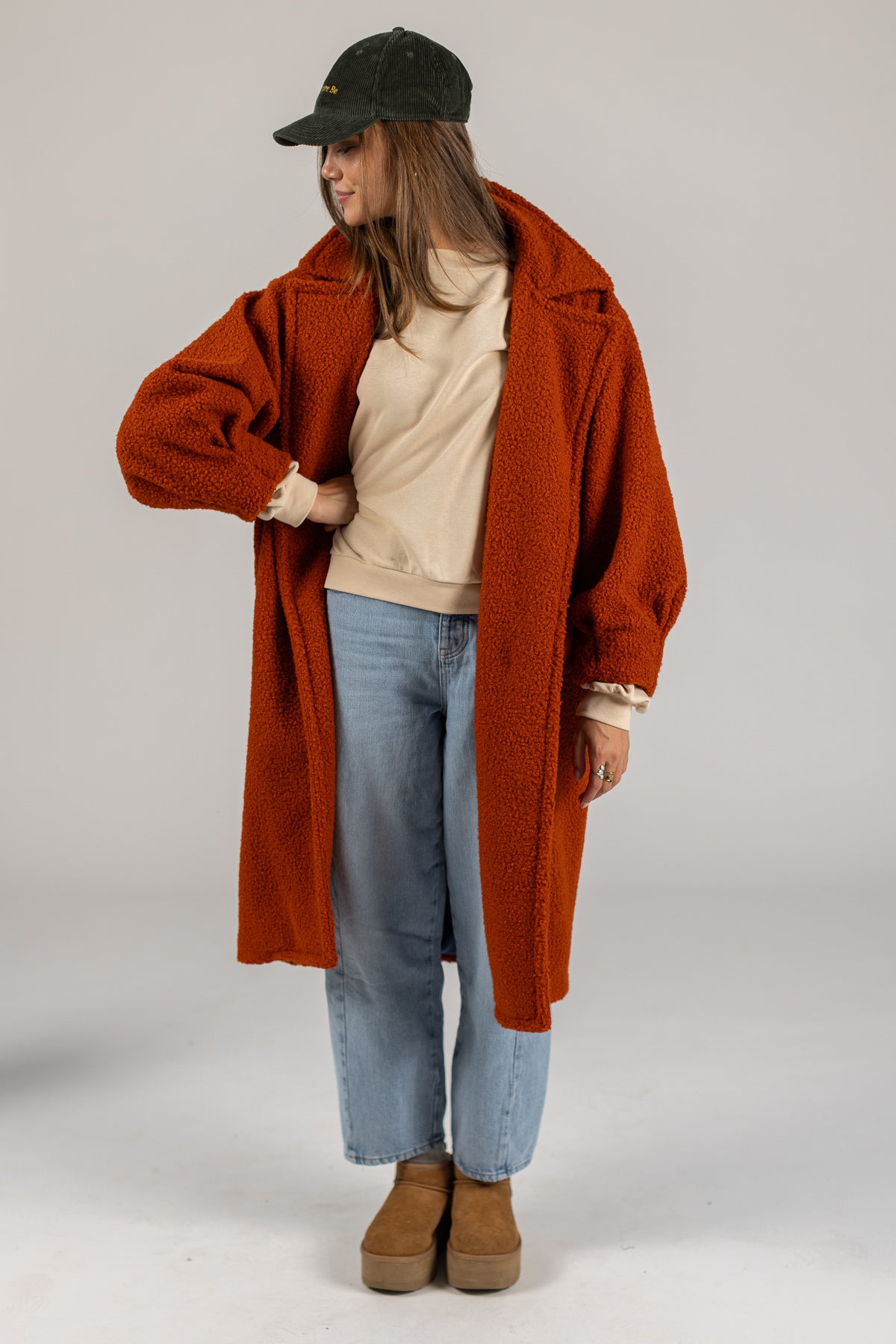 Coat Elaya Orange
