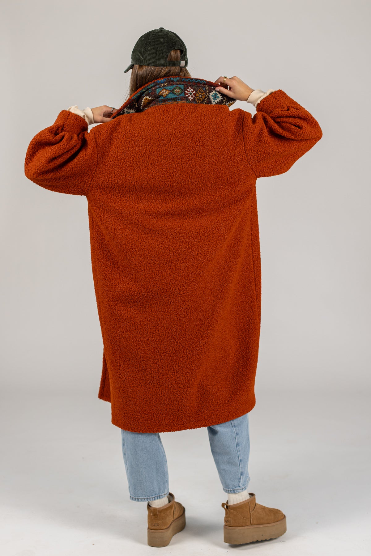 Coat Elaya Orange