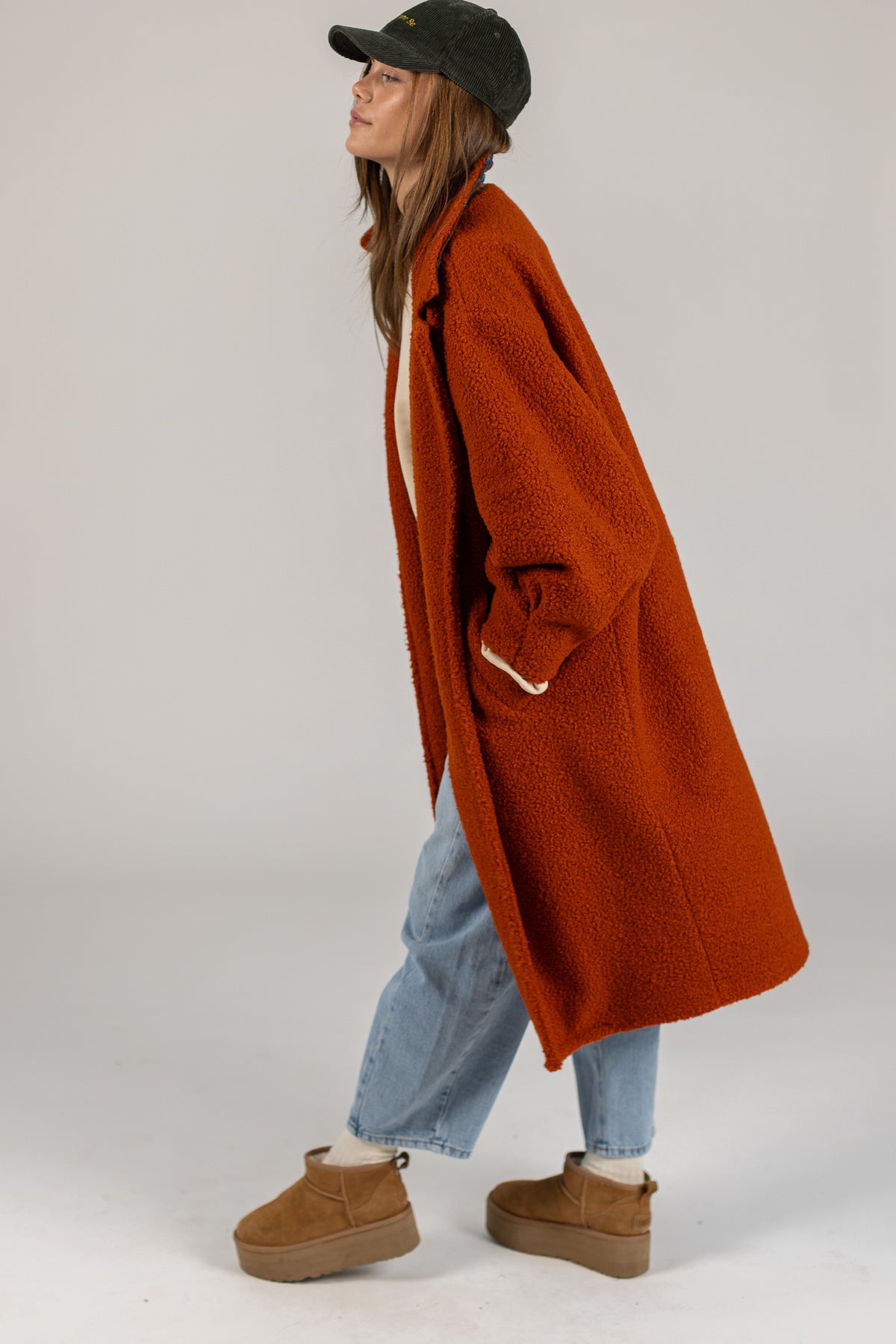 Coat Elaya Orange