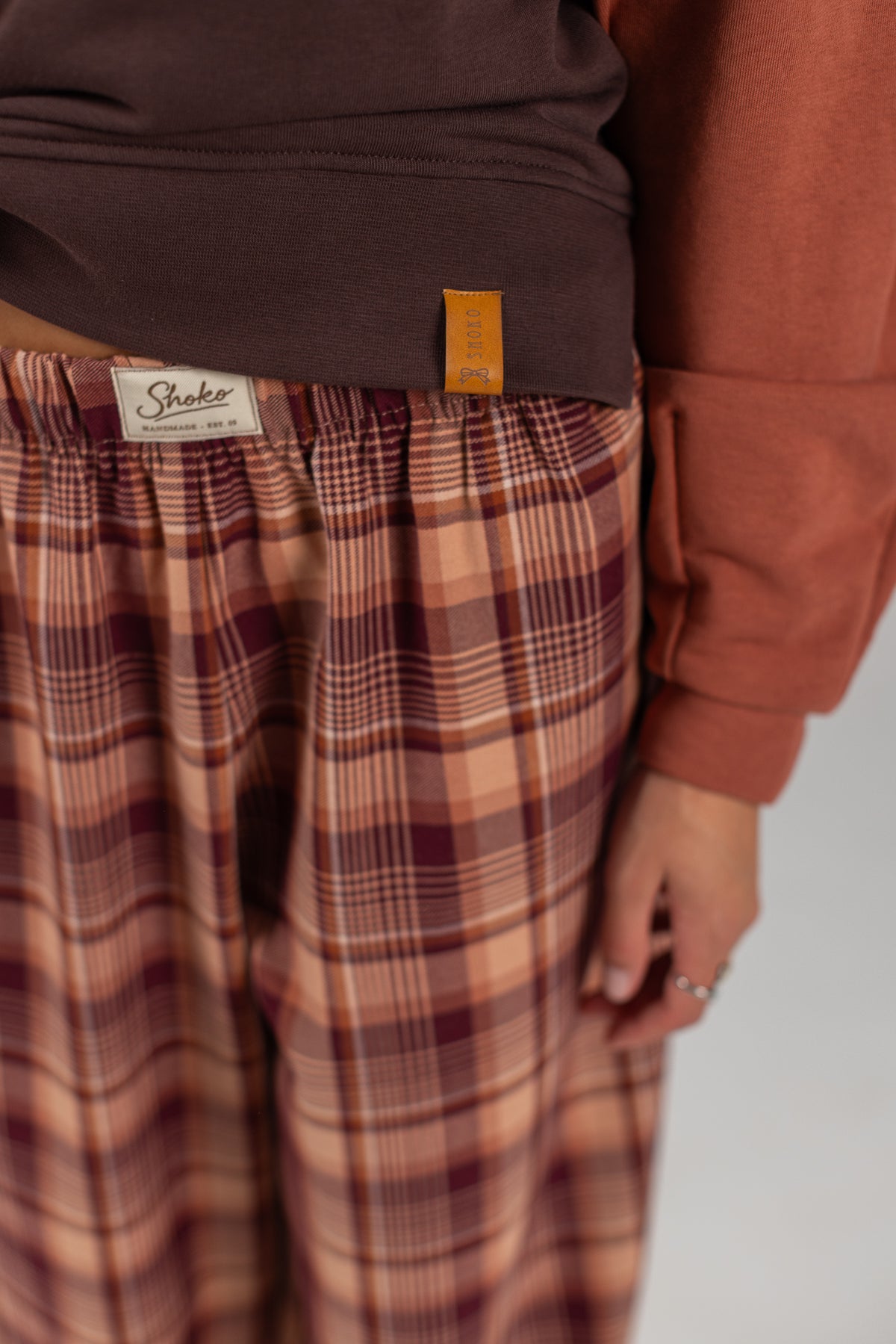 Sweater Caelia Brown Terracotta