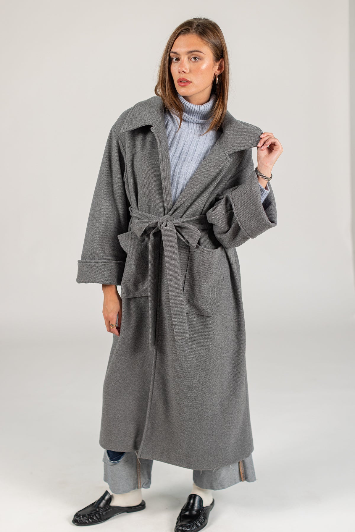 Coat Nemia Grey