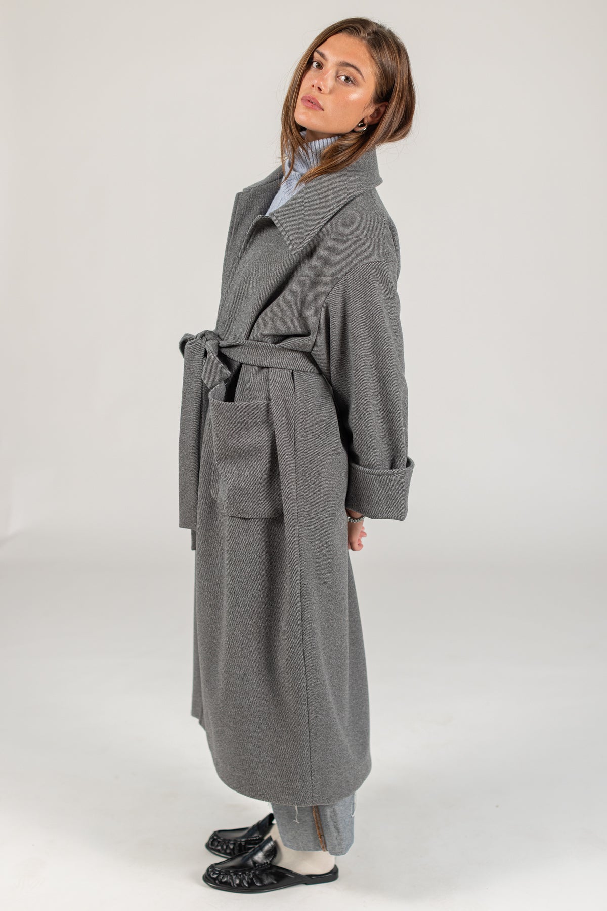 Coat Nemia Grey