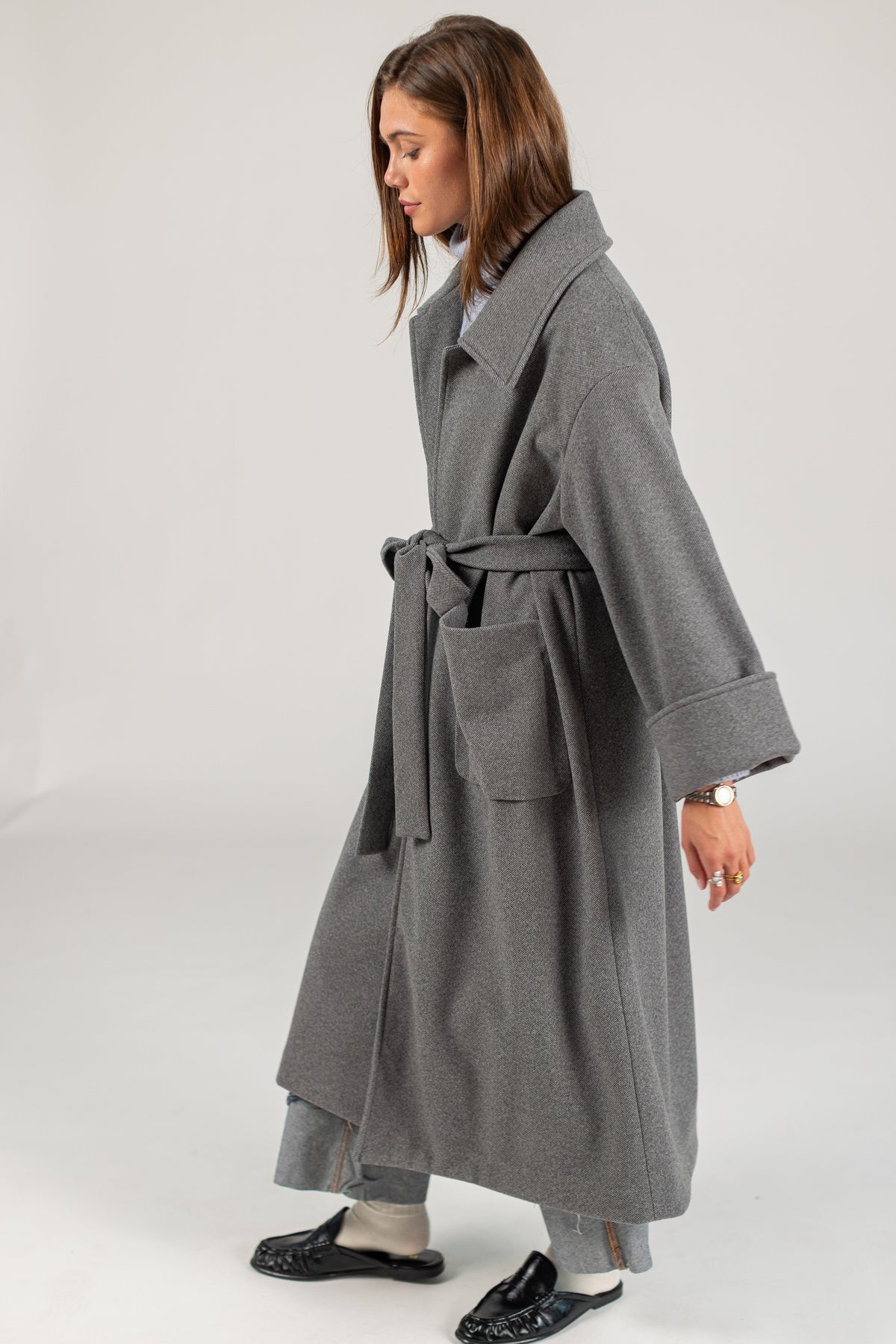 Coat Nemia Grey