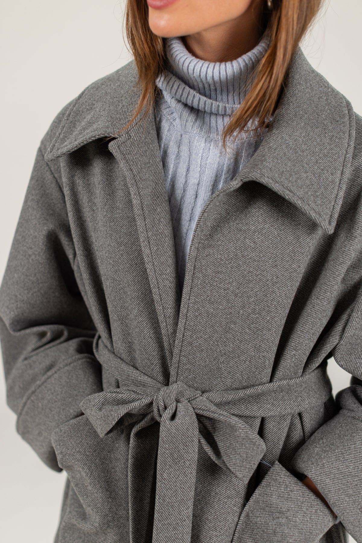 Coat Nemia Grey