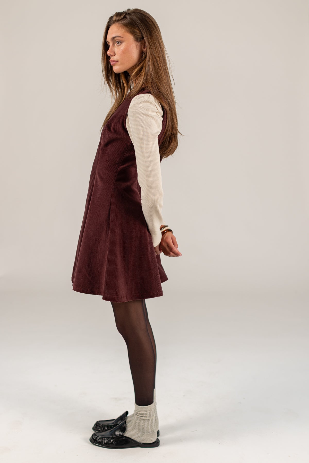 Dress Shonda Raspberry Twill