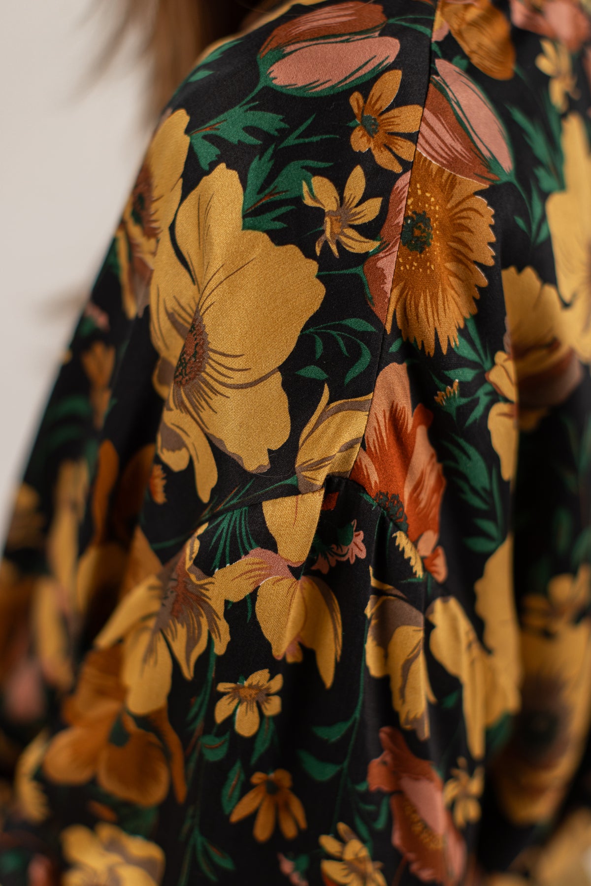 Bomber Jacket Jody Black Floral