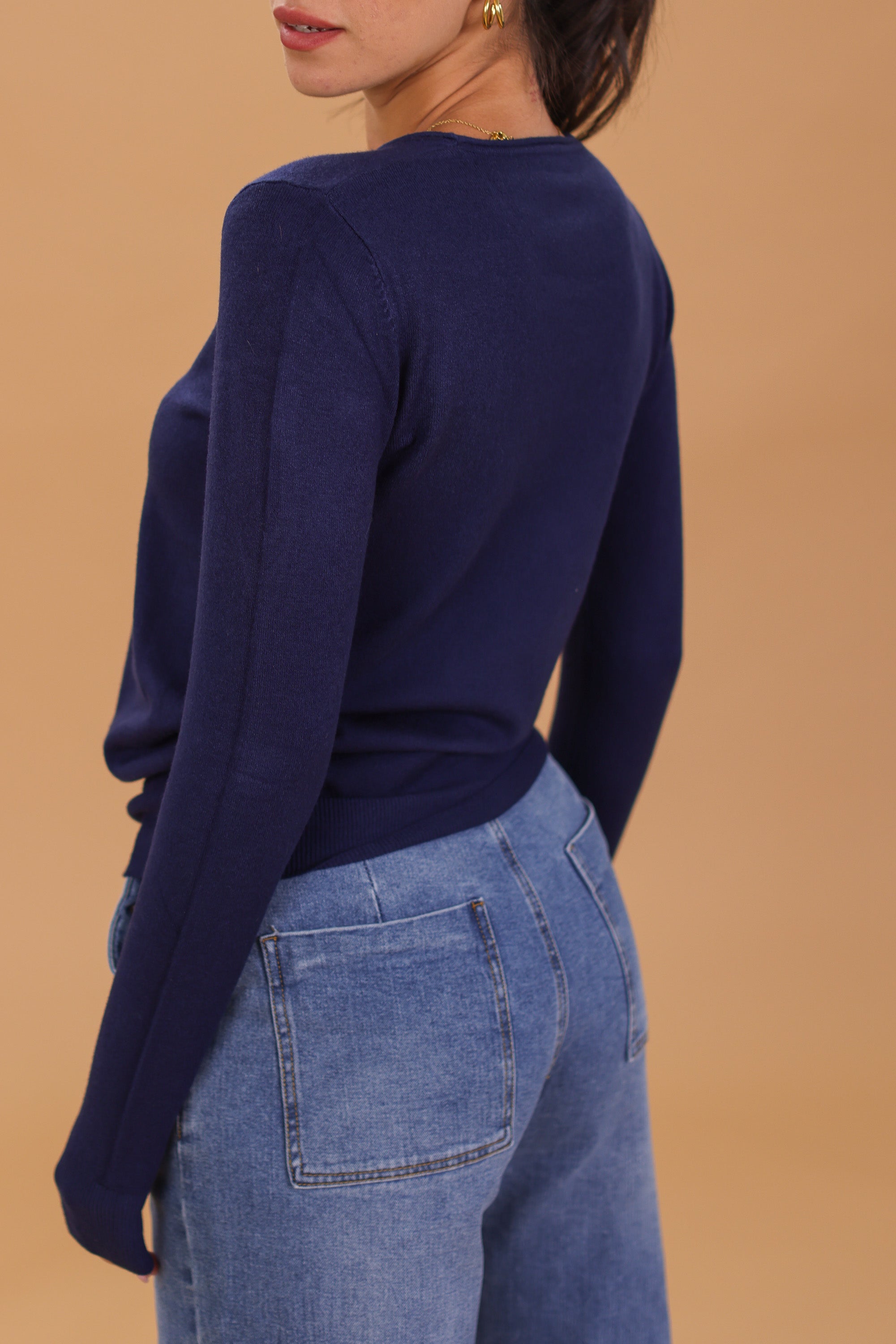 Strickpullover Ewan Navy