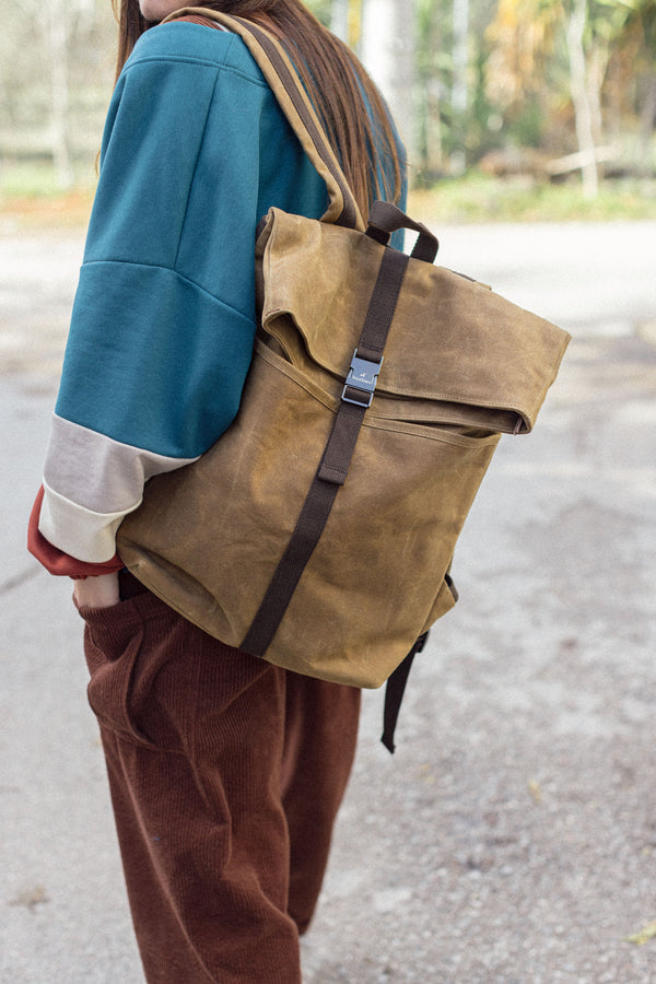 Rucksack Meru in Braun