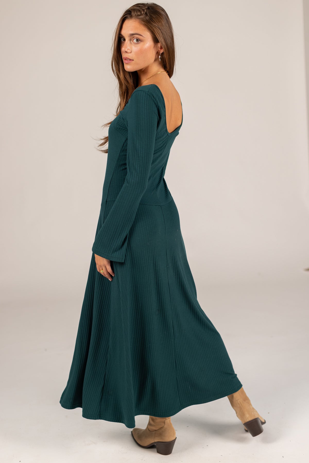 Dress Scotty Dark Green