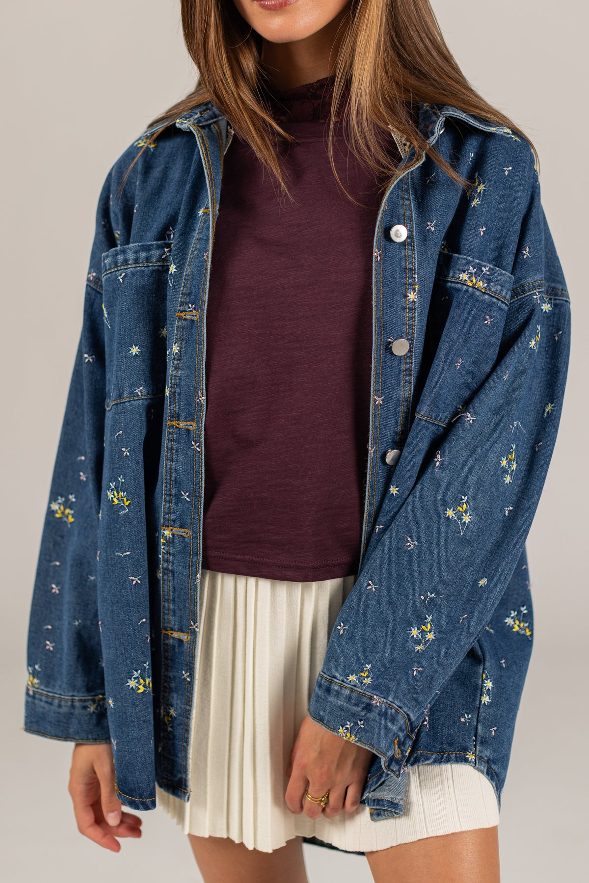 Overshirt Tavi Blue Floral