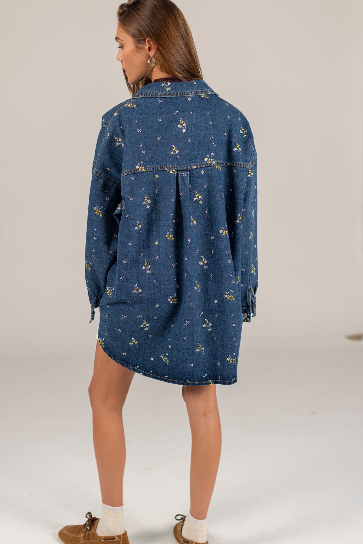 Overshirt Tavi Blue Floral