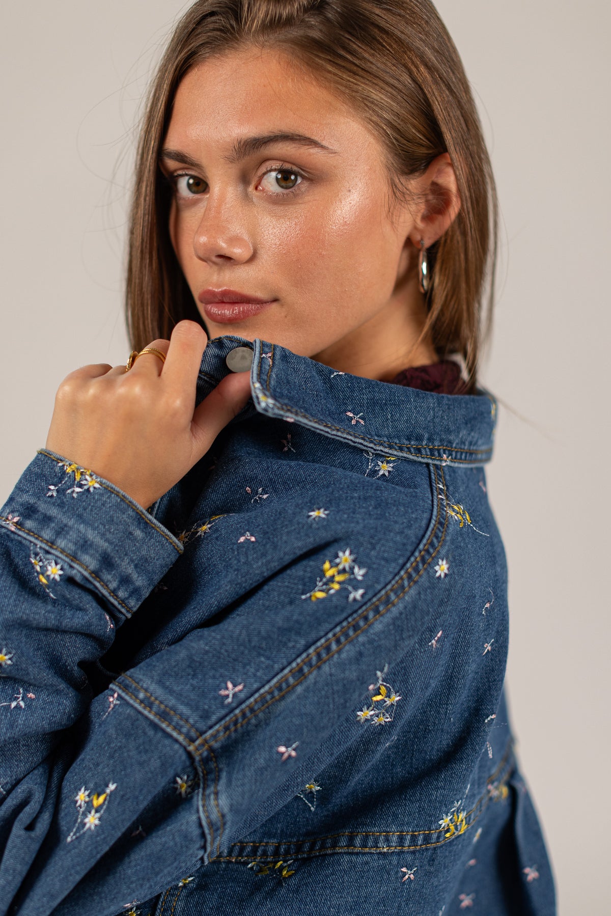 Overshirt Tavi Blue Floral
