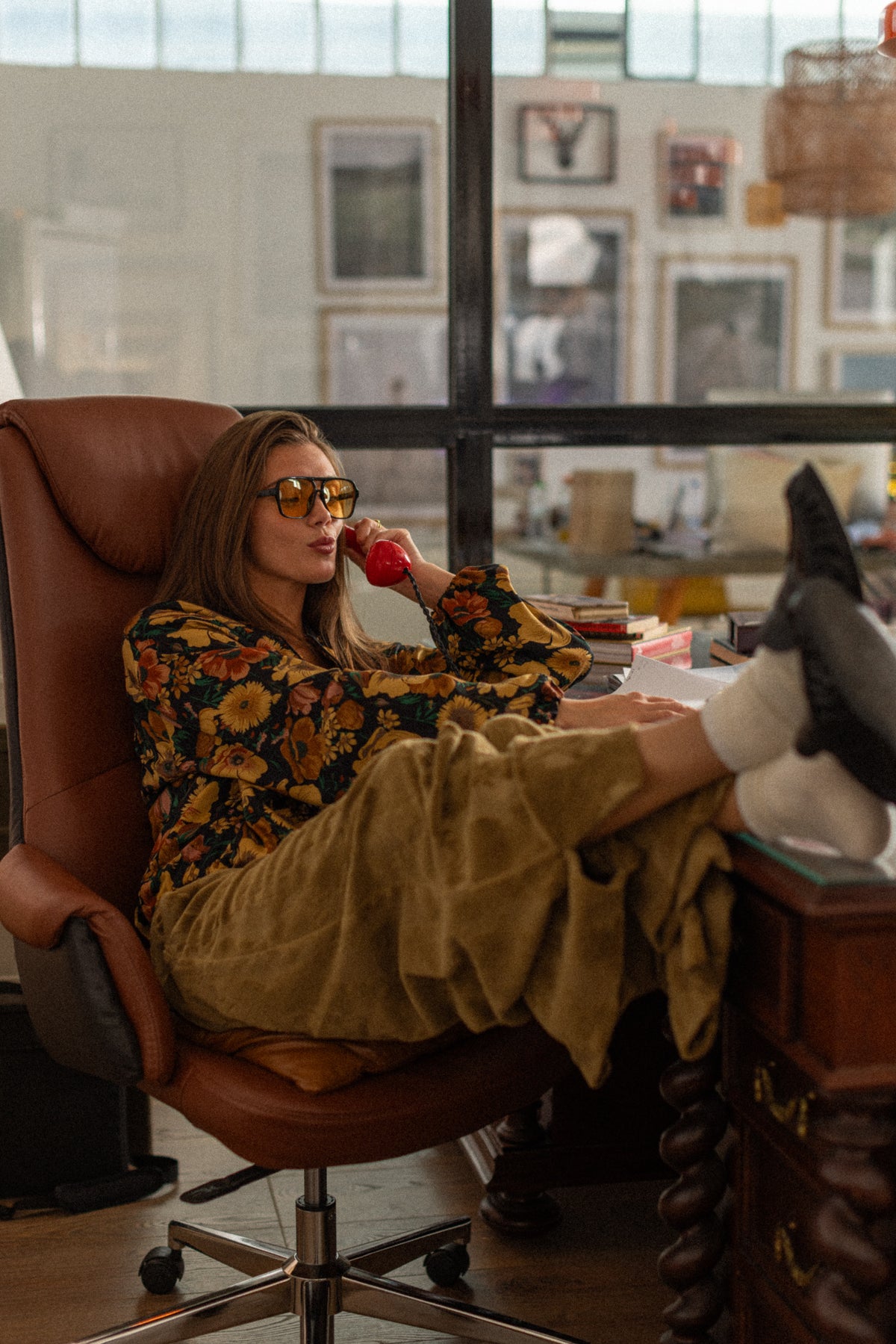 Bomber Jacket Jody Black Floral