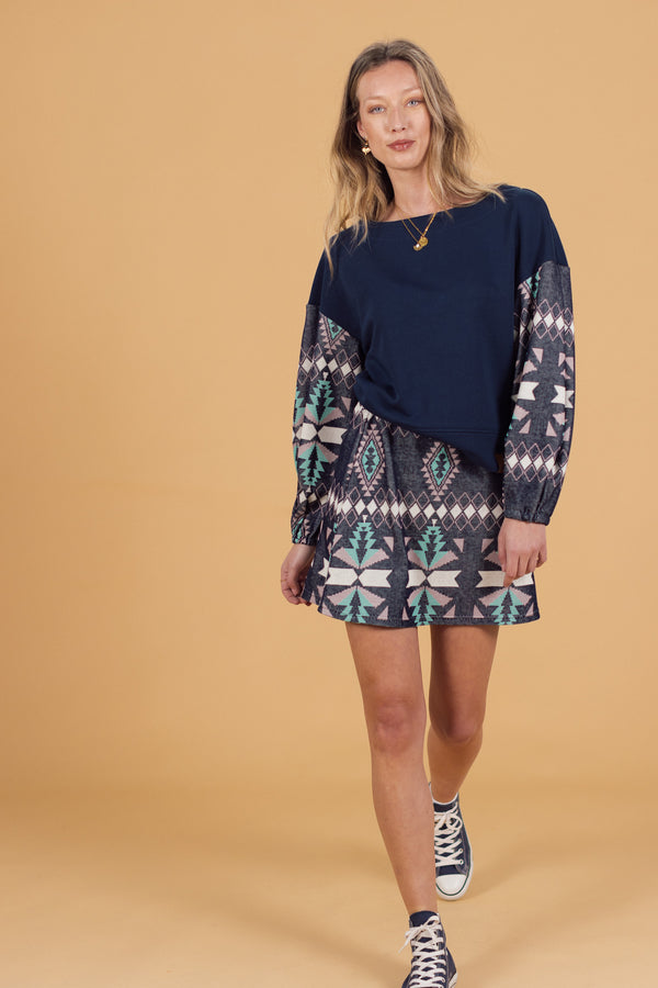 Sweater Caelia Blue Nomad