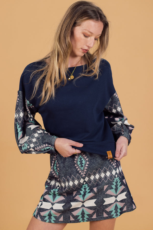 Sweater Caelia Blue Nomad