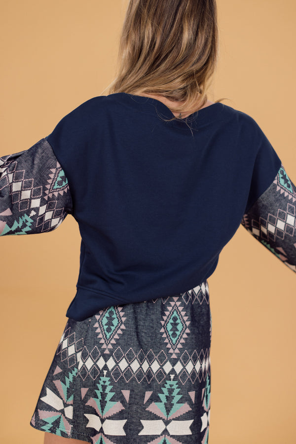 Sweater Caelia Blue Nomad