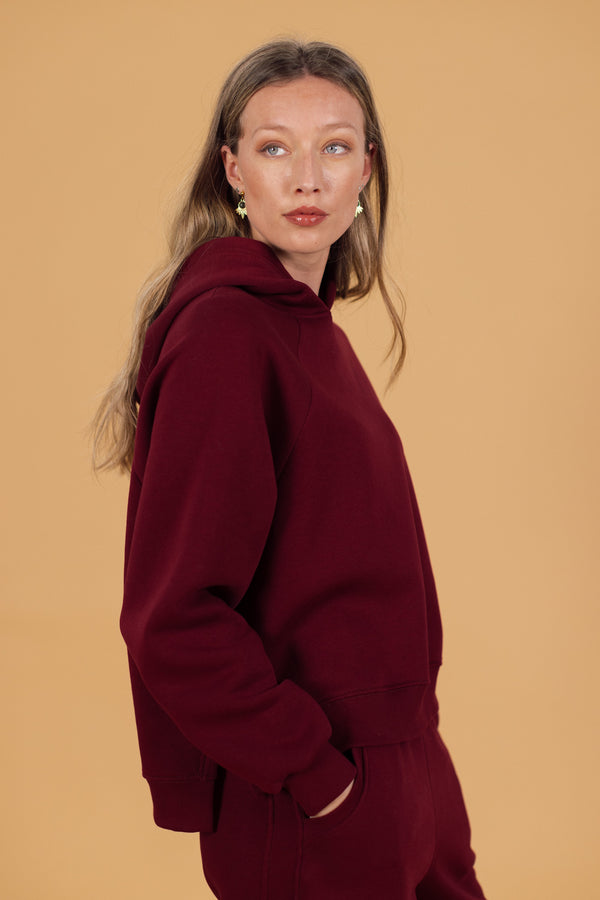 Hoodie Emberlyn Burgundy