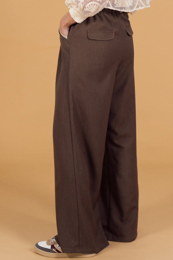 Trousers Zeina Dusty Brown