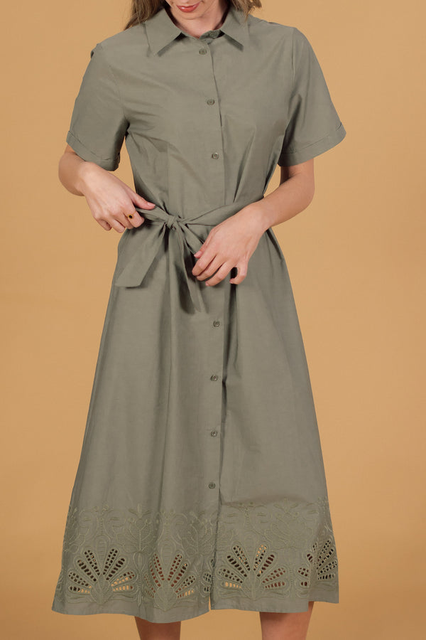 Dress Fenel Khaki