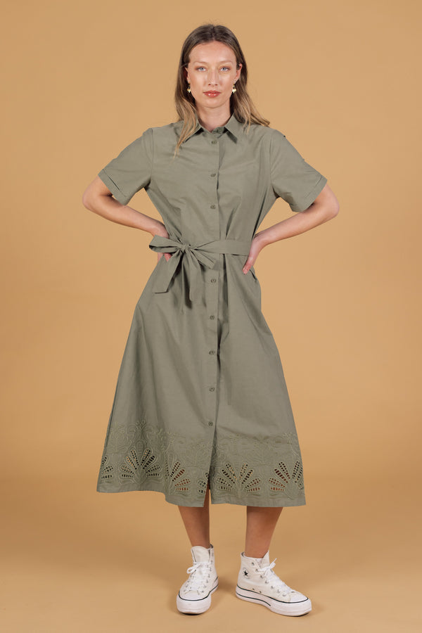 Dress Fenel Khaki