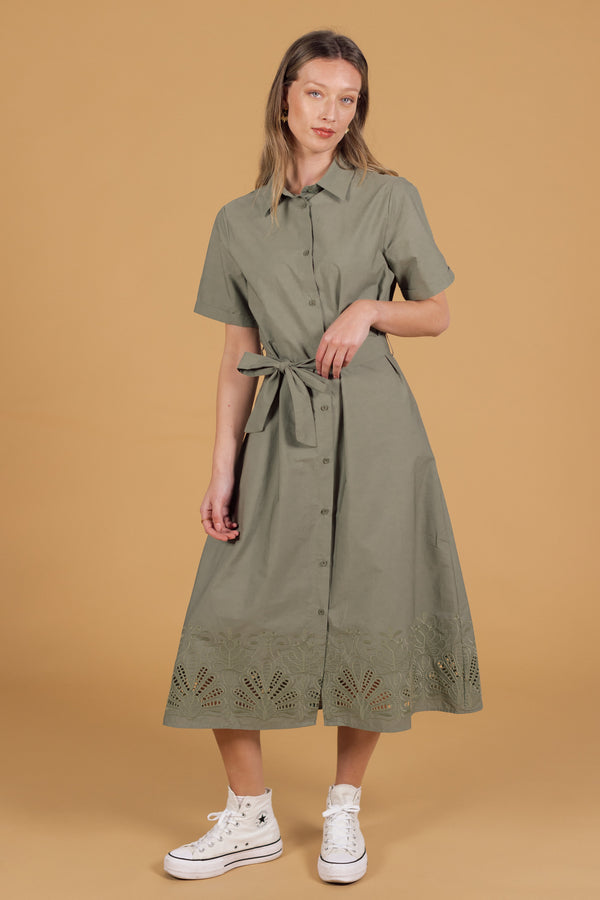 Dress Fenel Khaki