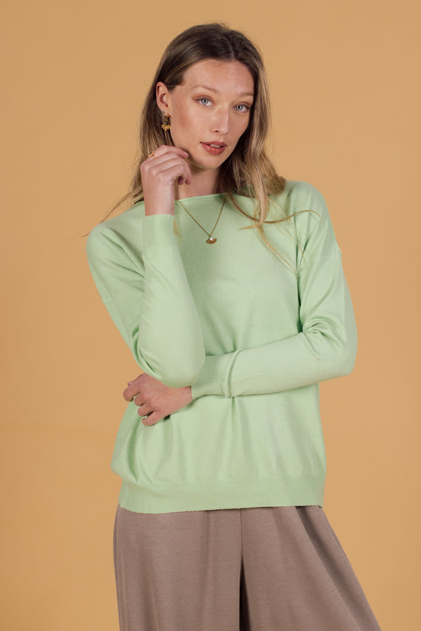 Knit Sweater Liri Pistachio