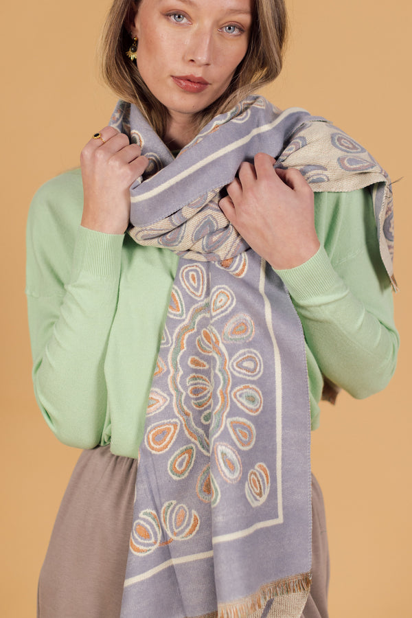 Scarf Danika Light Grey