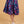 Skirt Mireille Purple Floral