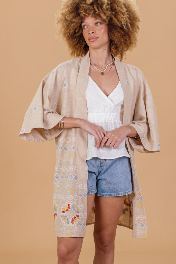 Kimono Desert Beige